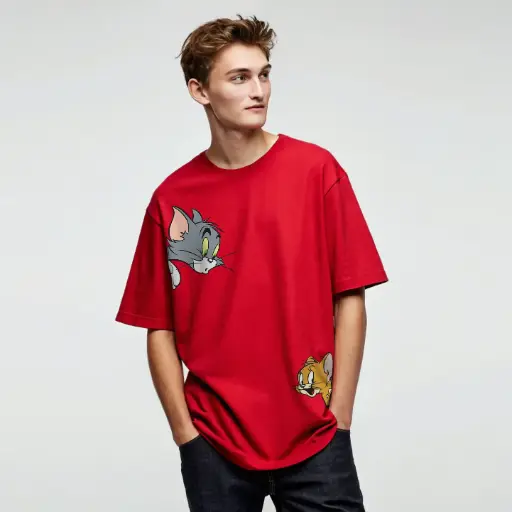 Tom & Jerry oversized t shirt.