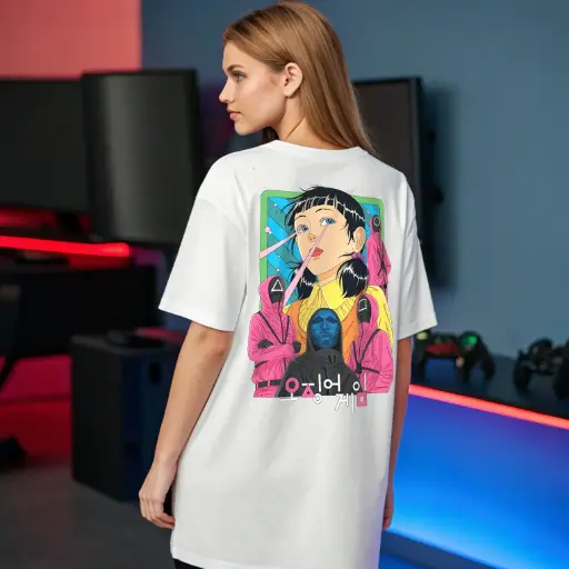 squid game oversized tshirt
